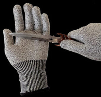 1 Pairs Niveau 5 Tegen De Cut Anti-Cut Handschoen Werkhandschoenen Cut Proof Steekwerende Veiligheid Handschoenen