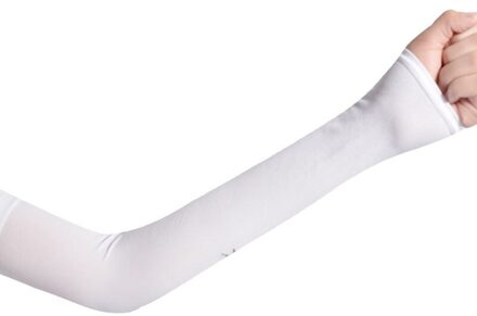 1 Pairs Unisex Cooling Arm Sleeves Cover Fietsen Running Uv Zon Outdoor Vrouwen Nylon Cool Arm Mouwen Voor Verbergen tattoos WT