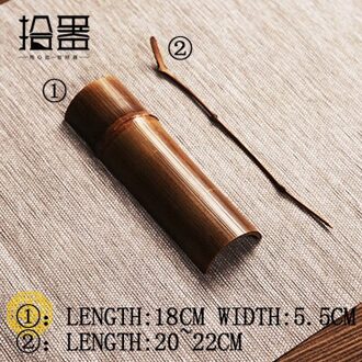 1 pak Natuurlijke Bamboe Thee Scoops Matcha Thee Koffie Suiker Zout Lepel Scoop Chinese Thee Sets Keuken Tool Theeceremonie accessoires