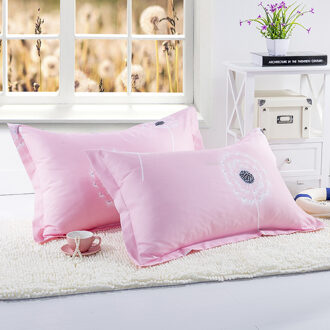 1 Pc 100% Polyester Kussensloop Schoonheid Bloemen Printing Kussensloop Thuis Slaapkamer Kussenslopen 48 Cm * 74 Cm XF340-6 50 9