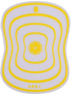 1 Pc 20*15 Cm Groente Fruit Vlees Snijplank Huishouden Keuken Gereedschap Keuken Snijplank Antislip frosted Snijplank geel