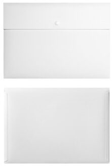 1 Pc 23*32 Cm Uitbreiden Portemonnee Business Bestandsmap Waterdichte Handig Beheren Houder Document Uitbreiden Portemonnee wit