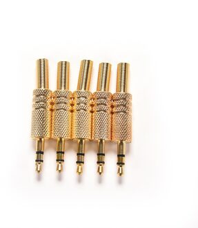 1 Pc 3.5 Mm Stereo Audio Jack Plug Mini 1/8Inch Jack Plug Hoofdtelefoon Male Plug Coax Kabel audio Adapter Connector Solderen