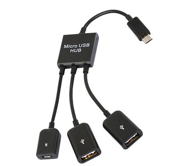 1 PC 3in1 Universele USB 3.1 Type-C Om Micro USB 2.0 Power Opladen Host OTG Hub Kabel Adapter hoge Snelheid Charger