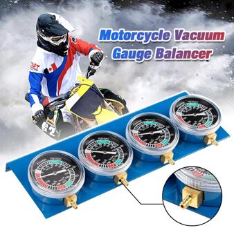 1 Pc 4 Cilinder Motorfiets Carburateur Brandstof Vacuüm Synchro Tool Met Slang Gauge