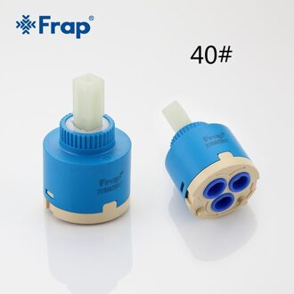 1 Pc 40 Mm Keramische Cartridge Kraan Cartridge Mixer Lage Koppel Spindel Gratis Rotatie Flat Base Keukenkraan Accessoires F50-3
