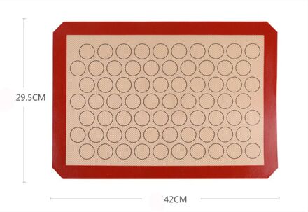 1 Pc 42*29.5Cm Size Bakken Mat Non-stick Isolatie Pad Bakvormen Tool Rolling Deeg Cake Multifunctionele mat