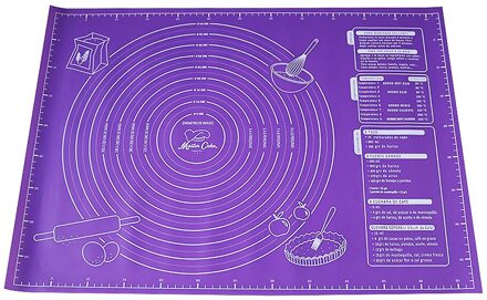 1 Pc 45*60 Cm Non-stick Deeg Rolling Mat Bakken Siliconen Pad Cupcake Dessert Fondant Kneden Mat bakken Tool