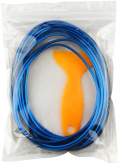 1 Pc 5 Meter Auto Interieur Verlichting Auto Led Strip Guirlande El Wire Rope Tube Line Flexibele Neon Licht Auto decoratieve Verlichting Blauw