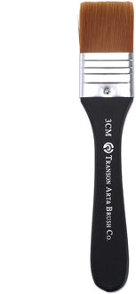 1 pc 7 Modellen Nylon Haar Olieverfschilderij Borstel Aquarel Grote Kunstenaar Tekening Kwast Pen Art DIY Accessoire Houten handvat Tool 3