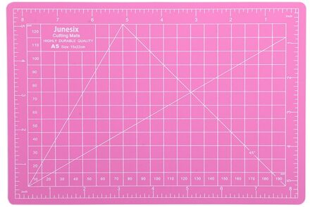 1 Pc A5 Pvc Self Healing Snijmat Craft Quilten Grid Lijnen Gedrukt Board