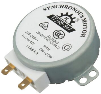 1 PC AC 220 V-240 V 50Hz CW/CCW Magnetron Turntable Draaitafel Synchrone Motor TYJ50-8A7 D As 4 RPM P0.05