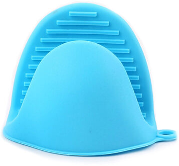 1 PC Anti Handschoenen Hittebestendige Handschoenen Voor Home Party Decoratie Supply Kerst Decoratie Keuken Accessoires Keukengerei lucht blauw