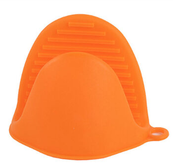 1 PC Anti Handschoenen Hittebestendige Handschoenen Voor Home Party Decoratie Supply Kerst Decoratie Keuken Accessoires Keukengerei Oranje