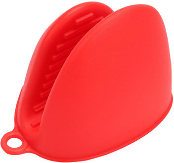 1 PC Anti Handschoenen Hittebestendige Handschoenen Voor Home Party Decoratie Supply Kerst Decoratie Keuken Accessoires Keukengerei Rood