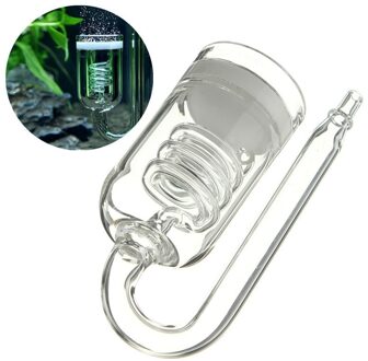 1 PC Aquarium CO2 Diffuser Glazen Tank Verstuiver Solenoid Regulator Moss CO2 Verstuiver voor 60 ~ 300L Planten