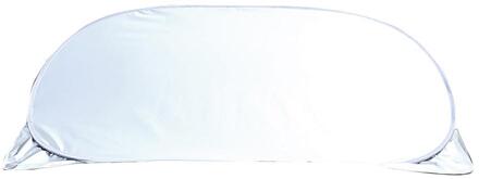 1 Pc Auto Voorruit Zonnescherm Auto Zonneklep Folding Cover Met Zilver Gecoat Doek Venster Zonnescherm met skirt