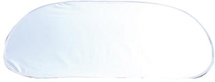 1 Pc Auto Voorruit Zonnescherm Auto Zonneklep Folding Cover Met Zilver Gecoat Doek Venster Zonnescherm zonder skirt