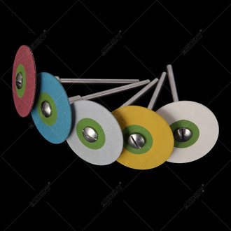 1 PC Azdent Dental (HP) 26mm Rubber Diamond Polish Zirconia Porcelain Emaxs