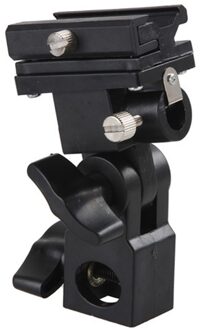 1 Pc B-Type Flash Shoe Bracket Tripod Umbrella Holder Swivel Light Stand Bracket Adapter B