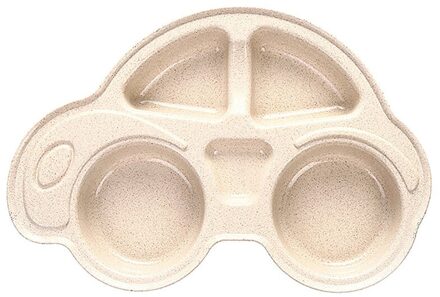 1 Pc Baby Peuter Verdeeld Platen Duurzaam Cartoon Diner Fruit Dessert Plaat Antislip Kids Lade D19 #30 BG