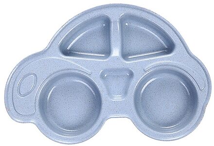 1 Pc Baby Peuter Verdeeld Platen Duurzaam Cartoon Diner Fruit Dessert Plaat Antislip Kids Lade D19 #30 BU
