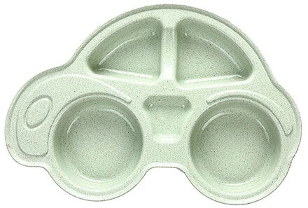 1 Pc Baby Peuter Verdeeld Platen Duurzaam Cartoon Diner Fruit Dessert Plaat Antislip Kids Lade D19 #30 GN