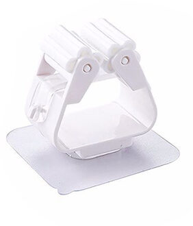 1 Pc Badkamer Haken Wall Mounted Mop Organizer Houder Borstel Opbergrek Keuken Clip Naadloze Mop Haak Clip Kaarthouder grijs