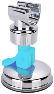 1 Pc Badkamer Verstelbare Douchekop Holder Rack Beugel Krachtige Zuignap Douche Houder Wandmontage Douche Accessoire Blauw