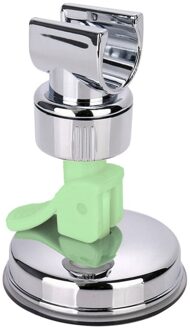 1 Pc Badkamer Verstelbare Douchekop Holder Rack Beugel Krachtige Zuignap Douche Houder Wandmontage Douche Accessoire Groen