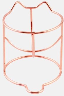 1 Pc Beauty Make-Up Spons Rack Organizer Leuke Kat Ei Beugel Houder Droger Cosmetische Kalebas Poederdons Doos Plank Opslag gereedschap