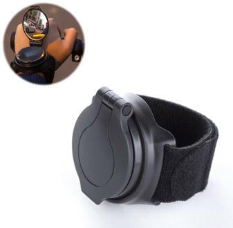 1 pc Bike Spiegel Fiets Terug Spiegel Fietsen 360 Graden Draaien MTB Arm Wrist Strap Achteruitrijcamera Fiets Accessoires Fiets achteruitkijkspiegel