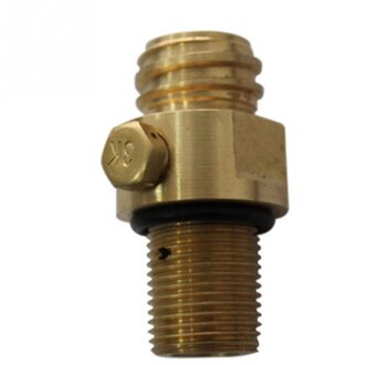 1 pc CO2 Tank Messing Pin Valve Soda Water Inflatie Pin Valve