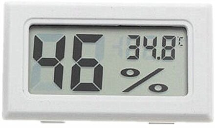 1 Pc Dc 12 V/24 V/110 V-220 V Ac Led Digitale Temperatuurregelaar Thermostaat thermometer Temperatuur Schakelaar Sensor Meter 1stk wit
