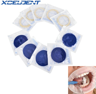 1 pc Dental Disposable Rubber Sterile Mouth Opener Oral Cheek Expanders Retractor Rubber Dam Mouth Opener Oral Hygiene