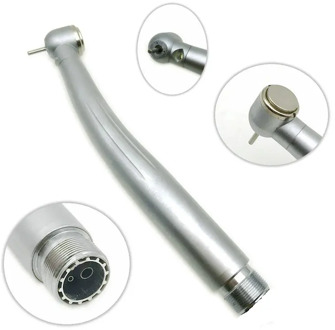 1 Pc Dental LED High Speed Push Button Turbine Handpiece 3 Water Spray 4 Hole/2 Hole Dentistry Equipment