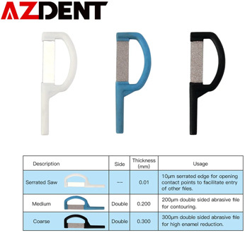 1 PC Dental Orthodontic Interproximal Enamel Reduction IPR Automatic Strip DESCRIPTION 120°C Autoclavable