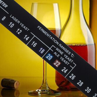 1 Pc Digitale Brouwen Thermometer Sticker 2C Om 36C Lijmen Strip Bier Wijn Geesten Gisting Bar Tool Home & Living accessoires
