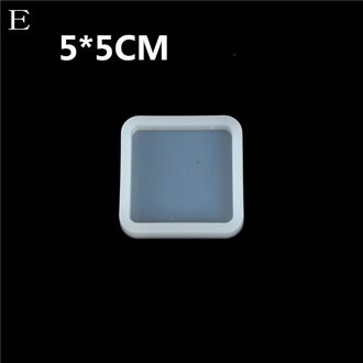 1 Pc Diy Craft Plein Ronde Hars Siliconen Bak Mallen Decoratieve Kristal Transparante Epoxy Sieraden Maken Mold