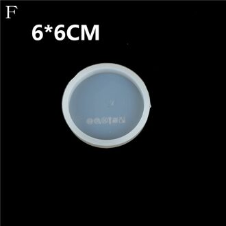 1 Pc Diy Craft Plein Ronde Hars Siliconen Bak Mallen Decoratieve Kristal Transparante Epoxy Sieraden Maken Mold