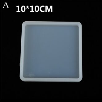 1 Pc Diy Craft Plein Ronde Hars Siliconen Bak Mallen Decoratieve Kristal Transparante Epoxy Sieraden Maken Mold