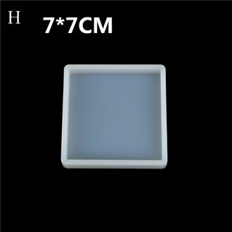 1 Pc Diy Craft Plein Ronde Hars Siliconen Bak Mallen Decoratieve Kristal Transparante Epoxy Sieraden Maken Mold