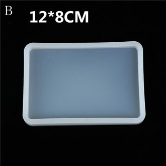 1 Pc Diy Craft Plein Ronde Hars Siliconen Bak Mallen Decoratieve Kristal Transparante Epoxy Sieraden Maken Mold