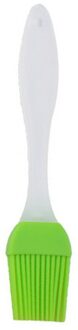 1 Pc Draagbare Siliconen Olie Fles Met Borstel Grill Olie Borstels Squeeze Vloeibare Olie Borstels Voor Bbq Bakken Keuken Accessoires groen 1