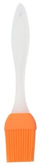 1 Pc Draagbare Siliconen Olie Fles Met Borstel Grill Olie Borstels Squeeze Vloeibare Olie Borstels Voor Bbq Bakken Keuken Accessoires oranje 1