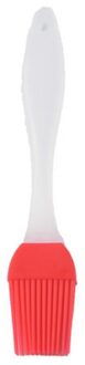 1 Pc Draagbare Siliconen Olie Fles Met Borstel Grill Olie Borstels Squeeze Vloeibare Olie Borstels Voor Bbq Bakken Keuken Accessoires rood 3