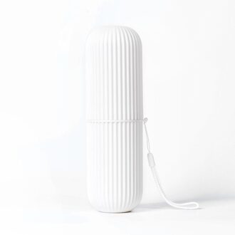 1 Pc Draagbare Tandpasta Tandenborstel Houder Case Antislip Strip Germproof Opbergdoos Plastic Paar Badkamer Accessoires