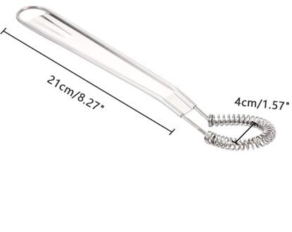 1 Pc Eieren Sauzen Mixer 21Cm Rvs Magic Hand Held Lente Garde Mini Keuken Eieren Sauzen Mixer