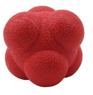 1 Pc Fitness Sport Reactie Bal Speed Agility Training Vaardigheden Onvoorspelbare Reactie Bal Body Bouwen Training Bal Rood