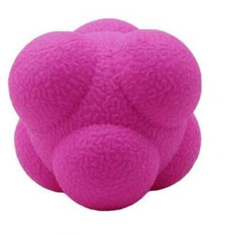 1 Pc Fitness Sport Reactie Bal Speed Agility Training Vaardigheden Onvoorspelbare Reactie Bal Body Bouwen Training Bal Roze